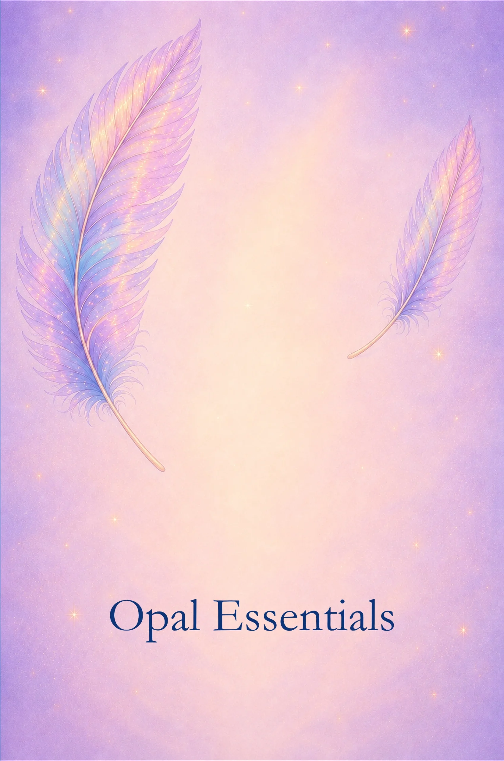Feather Edition Essentials Journal Cover Phaelory Essentials Feather Edition journal cover with elegant feather inspired design