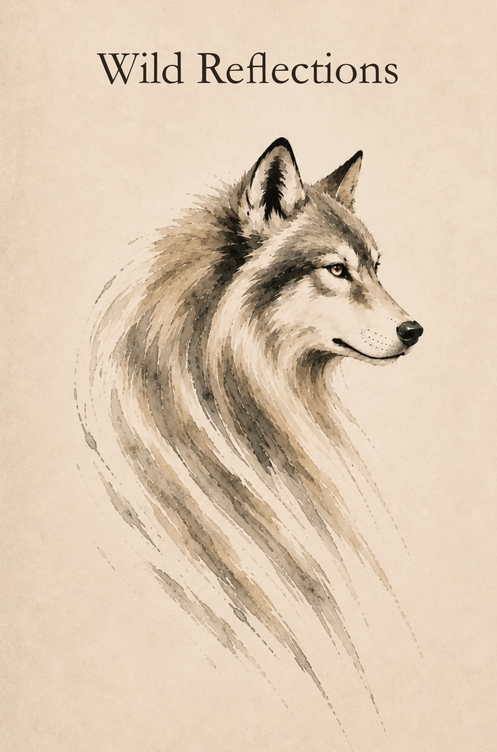 phaelory-wild-reflections-wolf-journal-cover Phaelory Wild Reflections Wolf Journal with an elegant wolf print cover design