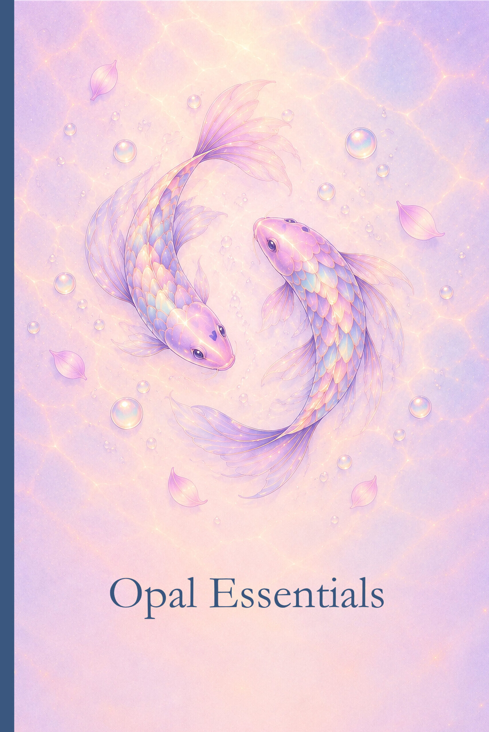 Koi Edition Essentials Journal Cover Phaelory Essentials Koi Edition journal cover with elegant koi fish inspired design
